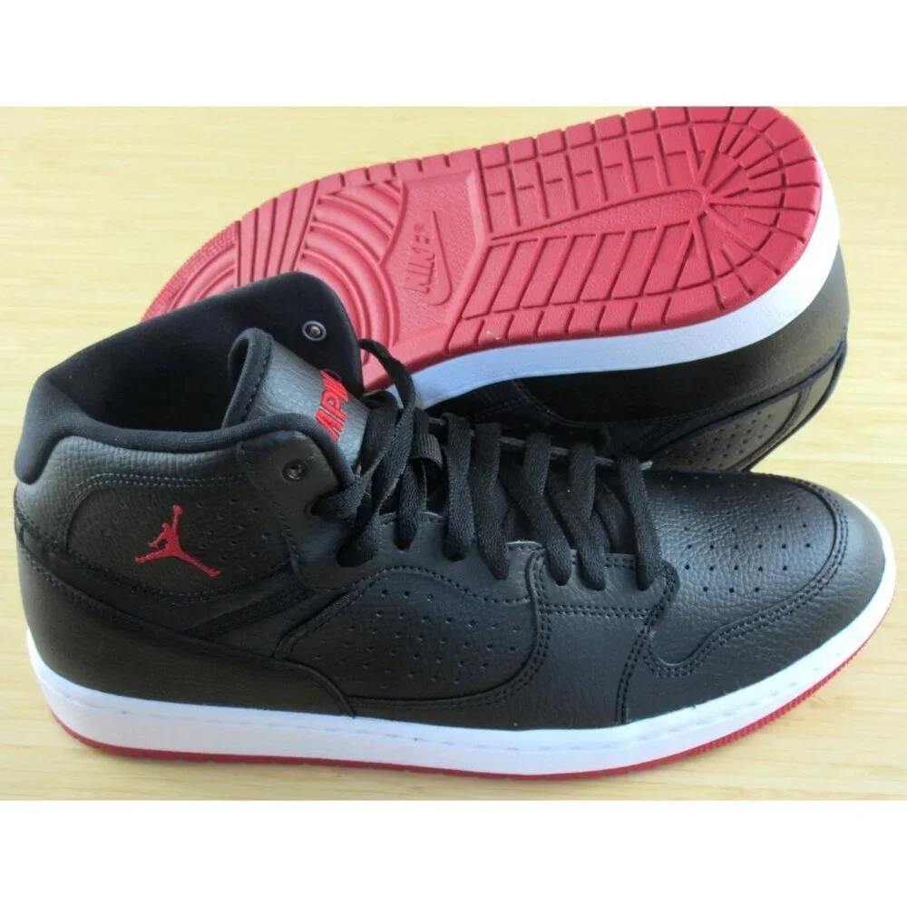 Men's Jordan Access Basketball Shoes Black Gym White Sizes NIB AR3762 001